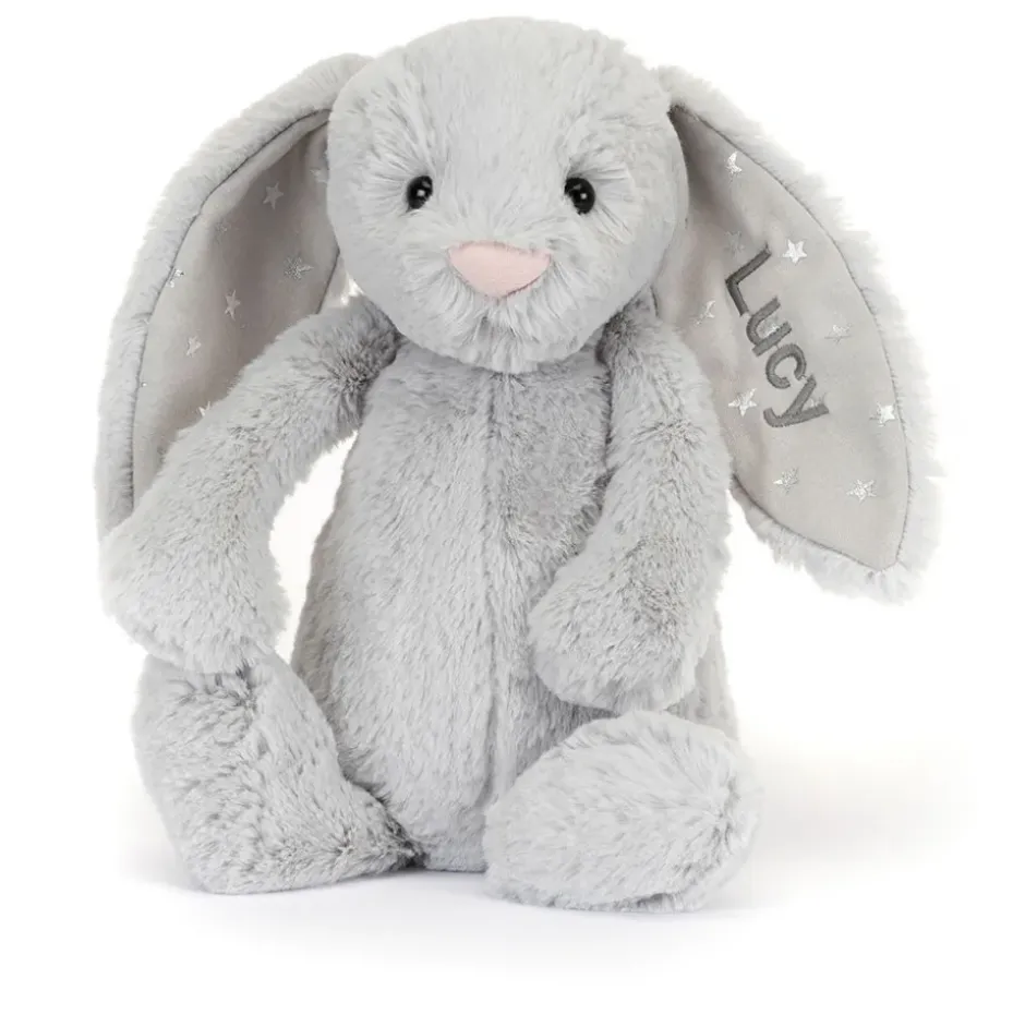 Personalised Bashful Shimmer Bunny Medium Sale