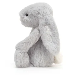 Personalised Bashful Silver Bunny Medium Outlet