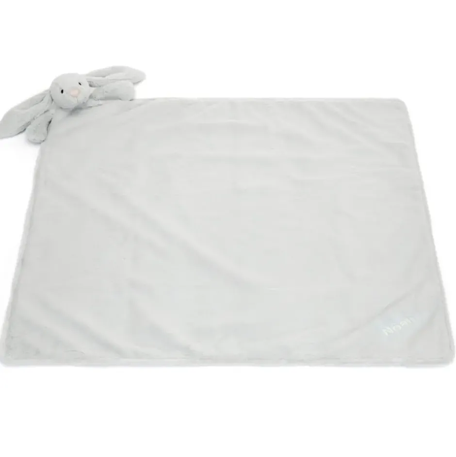 Personalised Bashful Silver Bunny Blankie Discount