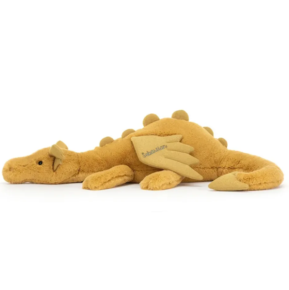 Personalised Golden Dragon Huge
