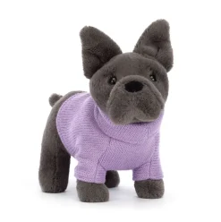 Sweater French Bulldog Purple Discount