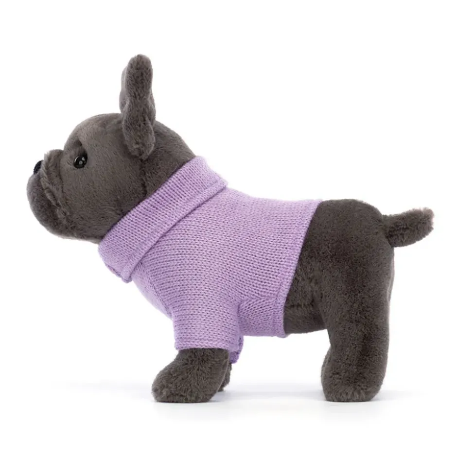 Sweater French Bulldog Purple Discount