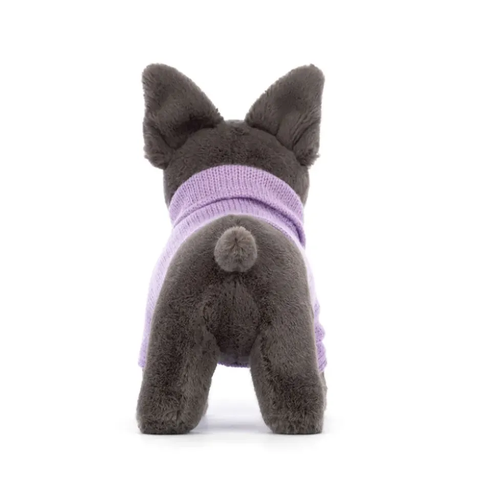 Sweater French Bulldog Purple Discount