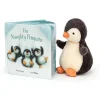 The Naughty Penguins Book and Peanut Penguin Medium Clearance