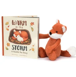Warm in the Storm Book and Bashful Fox Cub Medium Online