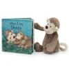 When I Am Sleepy Book and Bashful Monkey Medium Discount